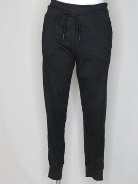 Lole Black Tie Waist Jogger Pants 28" Women's S Small NWOT